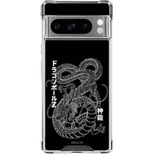 Dragon Ball Z Negative Shenron Google Pixel 8 Pro Clear Case